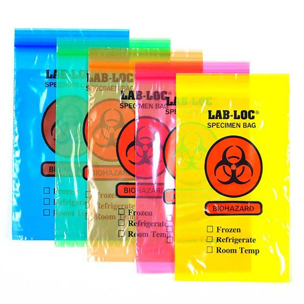 Customized Biohazaed 95kpa Specimen Zip Lock Bags