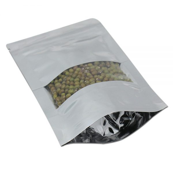 Aluminum Foil Stand Up Bags Pouch Mylar for Zip Bags - Image 2