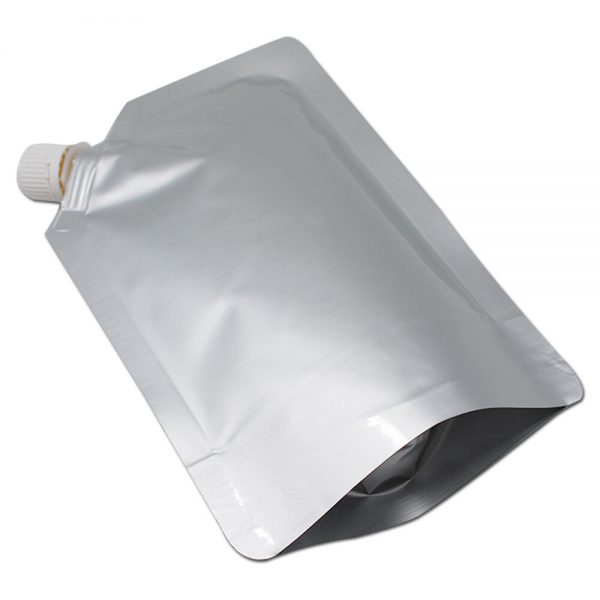 Mylar Foil Spout Bags Stand Up Pouches Doypack Packaging Pure - Image 3