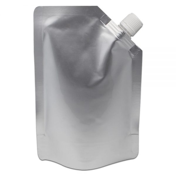 Mylar Foil Spout Bags Stand Up Pouches Doypack Packaging Pure