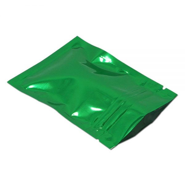 Glossy Flat Zip Aluminum Foil Lock Bags Seal Pack Mylar - Image 6
