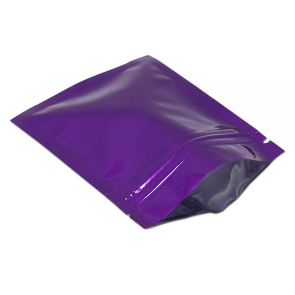Glossy Flat Zip Aluminum Foil Lock Bags Seal Pack Mylar - Image 7