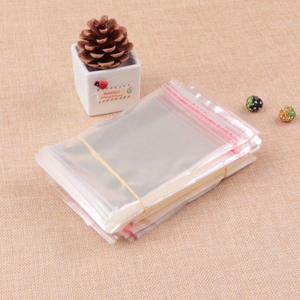 Transparent OPP Self-Adhesive Seal Bag Resealable Poly Bag