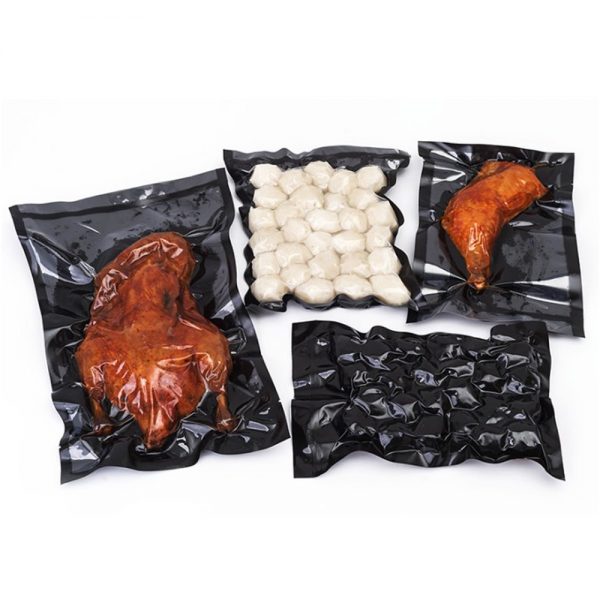 Black Transparent Vacuum Plastic Bag Preservation Dustproof Moistureproof Food Snacks Tea Powder Dry Goods Deli Meat