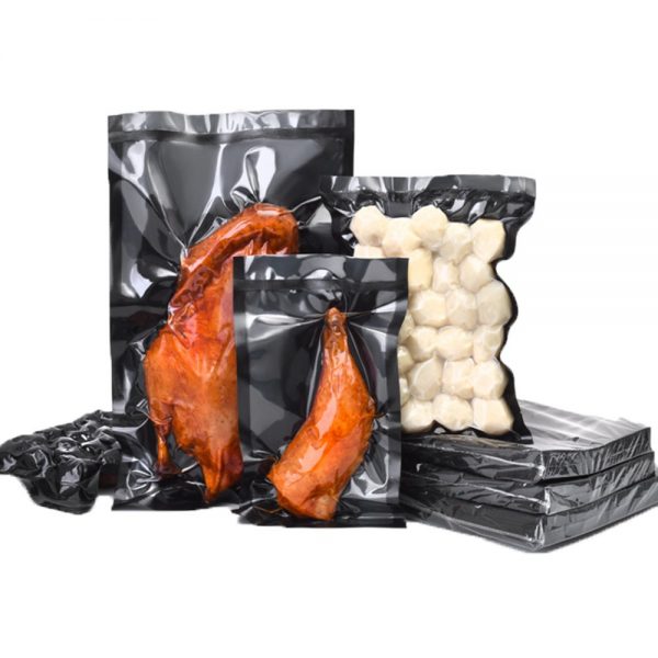Black Transparent Vacuum Plastic Bag Preservation Dustproof Moistureproof Food Snacks Tea Powder Dry Goods Deli Meat - Image 3
