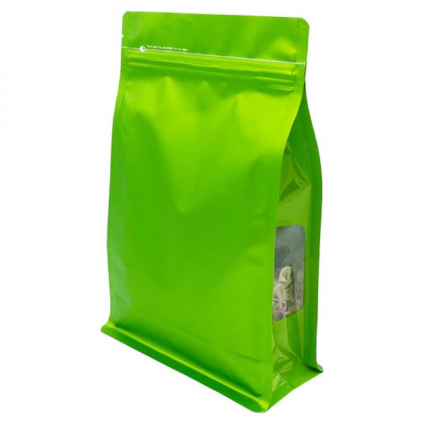 Color aluminum foil eight side seal self-standing packing tea food cat and dog food self-sealing bag 3D three-dimensional bag - Image 6