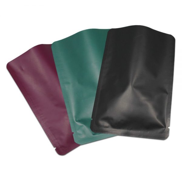 NEW Matte Open Top Heat Sealed Vacuum Bags Pure Aluminum Mylar Pack Pouches - Image 4