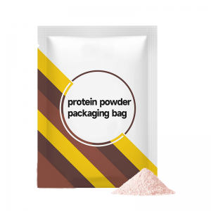 Customization Printed Protein Powder Packaging Bag/Flat Pouch Mylar bag Sealed Waterproof Moisture-proof Portable